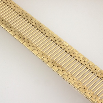 9ct gold 7½ ins / 19 cm unusual Bracelet